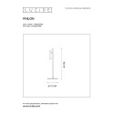 PHILON Table lamp Led 4.5W/380LM Black