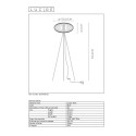 CARBONY - Stojaca lampa - LED 5W 2700K - Čierna