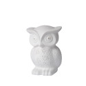 OWL - Stolná lampa - E14 H25cm - Biela