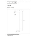LESLEY Floor lamp GU10/35W Black