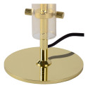 LONE Table lamp G9/28W Amber glass/Brass