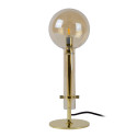 LONE Table lamp G9/28W Amber glass/Brass