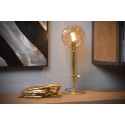 LONE Table lamp G9/28W Amber glass/Brass