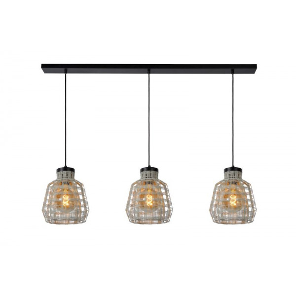 FIONA Pendant 3xE27/60W Grey