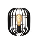 REDA - Stolová lampa - E27/40W H26cm - čierna