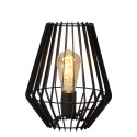 REDA - Stolová lampa - E27/40W H27cm - čierna