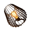 REDA - Stolová lampa - E27/40W H27cm - čierna