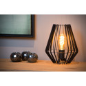 REDA - Stolová lampa - E27/40W H27cm - čierna