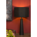 YESSIN - Stolová lampa - E27/40W H58cm - čierna