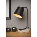 CONA - Stolová lampa - E27/40W H40cm - čierna