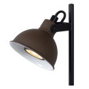 DAMIAN - Stolová lampa - GU10/35W H38cm - rust. hnedá