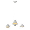 DEVON - Závesná lampa - 3x5W LED - biela
