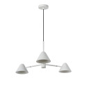 DEVON - Závesná lampa - 3x5W LED - biela