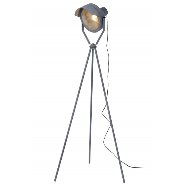 CICLETA - Stojaca lampa - E27/40W - šedá