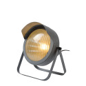 CICLETA - Stolová lampa - E27/40W - šedá