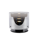 OWINO - Stolová lampa - GU10 LED Ø 20cm H17cm - čierna