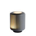TURBIN - Stolová lampa - LED 5W H13.7 Ø10.6 - šedá