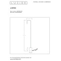 LORIN - Stojaca lampa - E27 14/28/160cm 