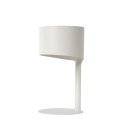 KNULLE - Stolová lampa - E14 H28,5 D15 cm - biela