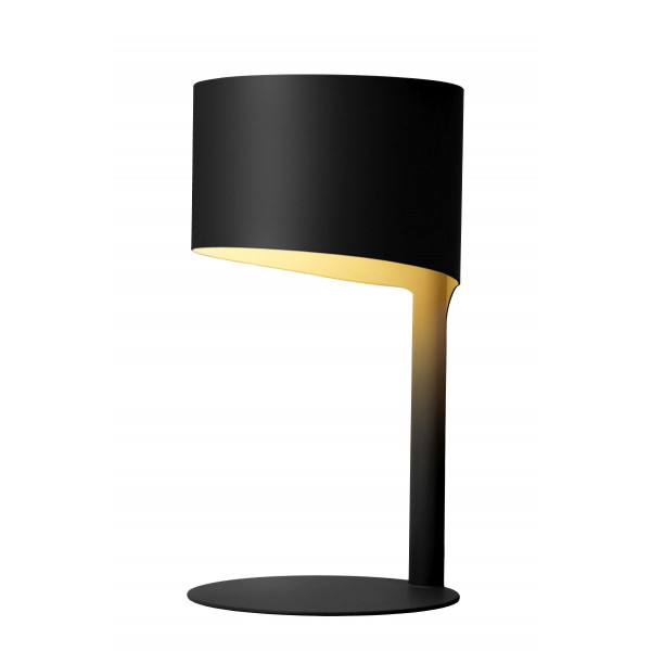 KNULLE - Stolová lampa - E14 H28,5 D15 cm - čierna