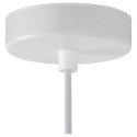 GARELL - Závesné svietidlo - E27 Ø35cm H35cm - biela