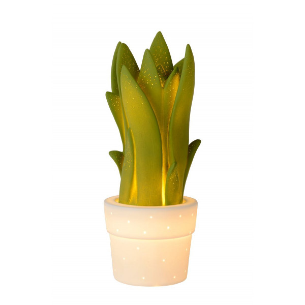 SANSEVIERIA - Stolová lampa - E14/25W H31.6cm - zelená
