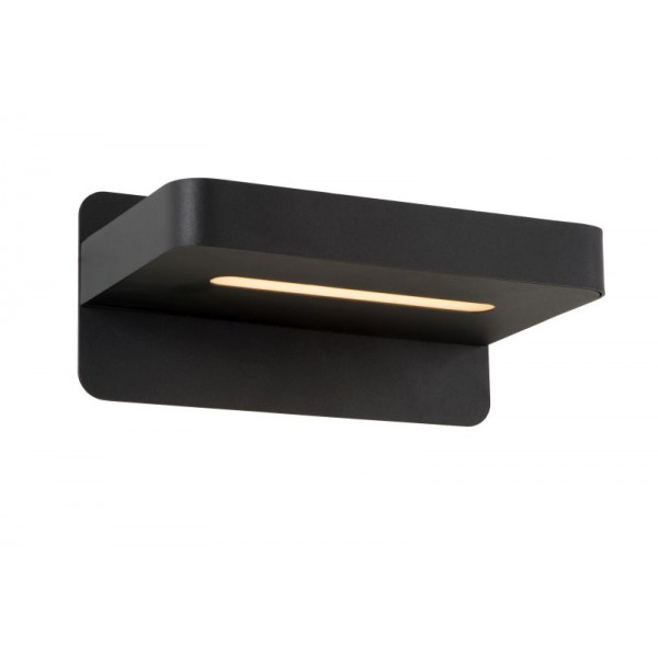 ATKIN - Nástenné svietidlo - LED 5W+USB port 25/14/11cm - čierna