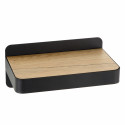 ATKIN - Nástenné svietidlo - LED 5W+USB port 25/14/11cm - čierna