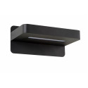 ATKIN - Nástenné svietidlo - LED 5W+USB port 25/14/11cm - čierna