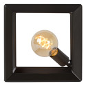 THOR - Stolová lampa - E27 25/25/25cm - sivá