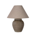 RAMZI - Stolová lampa - E27 H42cm - hnedá