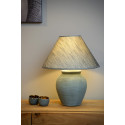 RAMZI - Stolová lampa - E27 H42cm - sivá