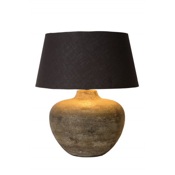 RAMSES - Stolová lampa - E27 H71cm - Hnedá