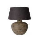 RAMSES - Stolová lampa - E27 H71cm - Hnedá
