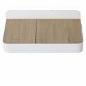 ATKIN - Nástenné svietidlo - LED 5W+USB port 25/14/11cm - biela