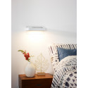 ATKIN - Nástenné svietidlo - LED 5W+USB port 25/14/11cm - biela