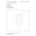 OTONA - Nástenné svietidlo - 2xE14/40W L15 H20cm - čierna