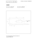 SEBO - Nástenné svietidlo - E27/40W L35 W12 H12cm - čierna