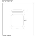 OTIS - Stropné svietidlo - LED 32W 33/33cm 2100LM
