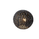 PAOLO - Stolová lampa - G9/28w excl Ø14.5cm - čierna