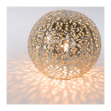 PAOLO - Stolová lampa - G9/28w excl Ø14.5cm - strieborná