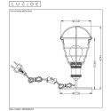 ZYCH - Stolová lampa - E27 H29cm Ø14cm - hnedá