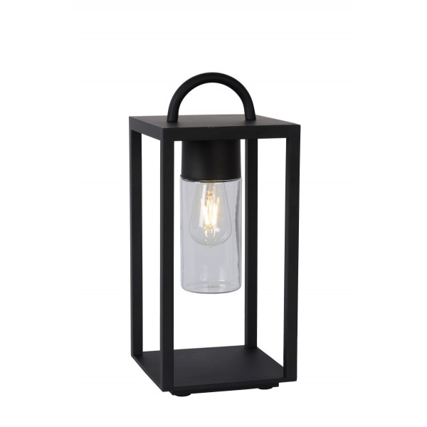 GLIMMER - Stolová lampa - E27 - čierna
