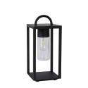 GLIMMER - Stolová lampa - E27 - čierna