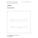 JASPER - Nástenné svietidlo - LED 16W 860LM 3000K IP44