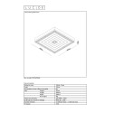 VIVI - Stropné svietidlo LED 28W 2800