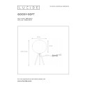 GOOSY SOFT - Stolová lampa  E14 25c