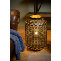 TAHAR - Stolová lampa - E27  / 39 H61cm - čierna