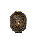 TAHAR - Stolová lampa - E27 25 H31cm - čierna