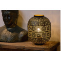 TAHAR - Stolová lampa - E27 25 H31cm - čierna